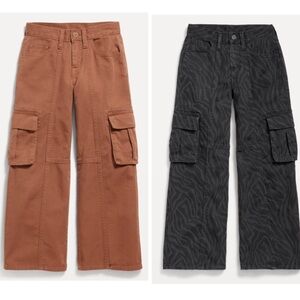 Girls Baggy Cargo Jeans Bundle